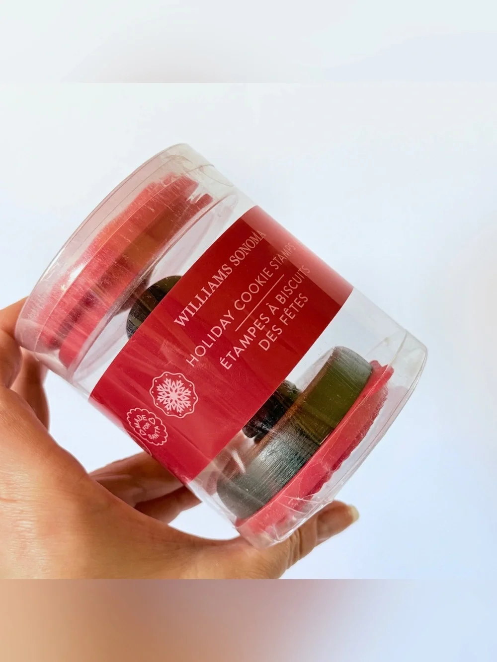 Set of 2 NEW Williams Sonoma Seasonal Silicone Cookie Stamp Sets Holiday & Fall